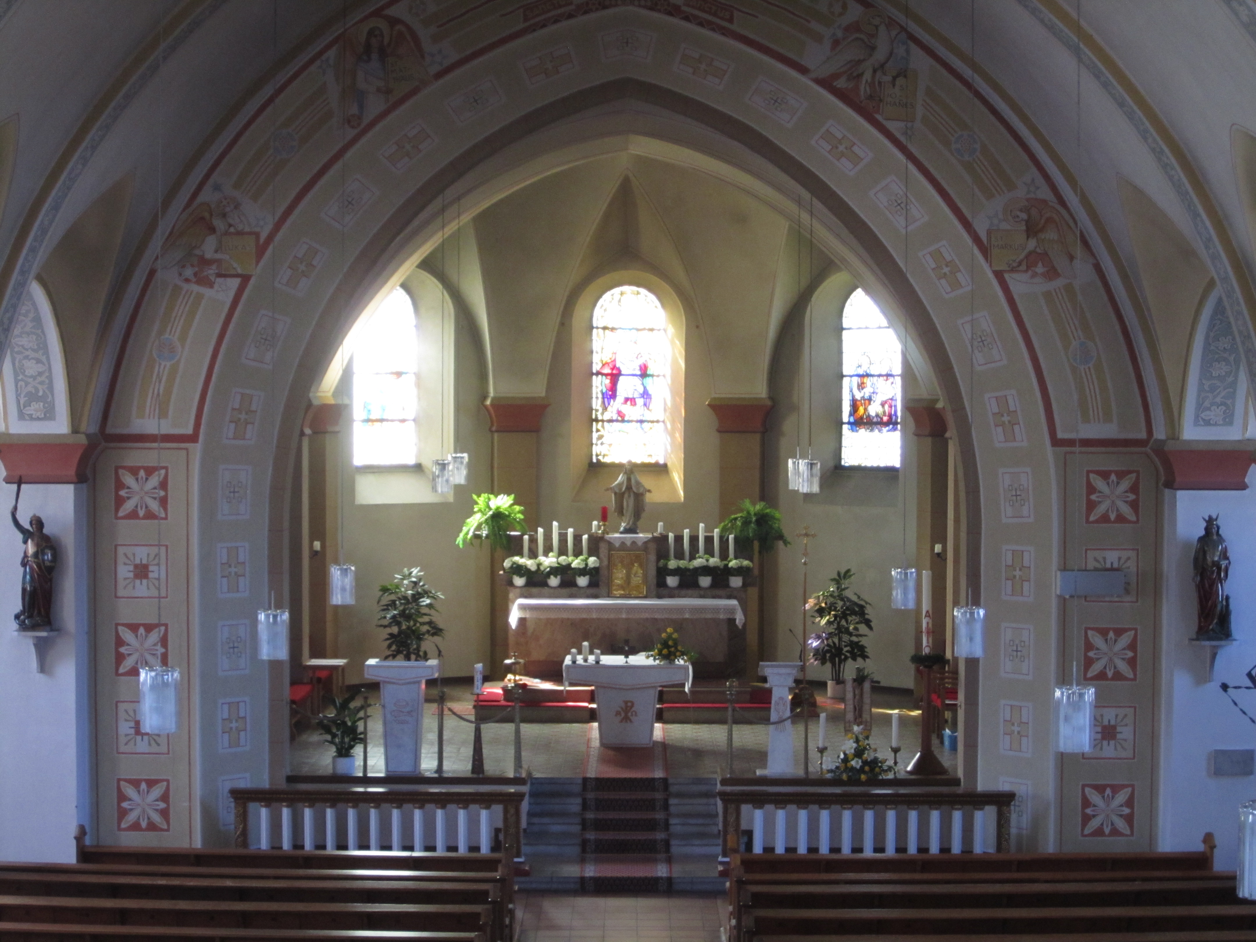 Foto: Pfarrkirche St. Michael Körprich, Innenansicht, Dieter Lorig